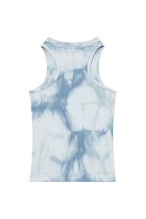 light blue cotton top OFF WHITE KIDS | OGAD009S26JER001451